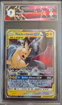 Pikachu e Zekrom GX GRAAD 9