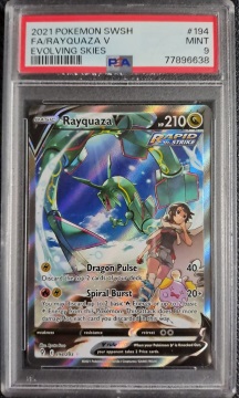Rayquaza V PSA 9