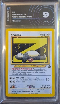 Snorlax (Wizard Promo) AiGrading 9