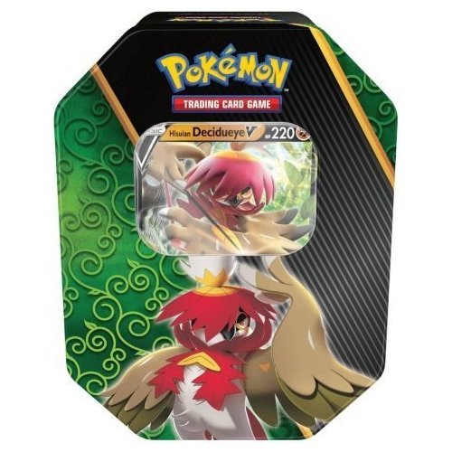 tin: Pokémon Tin da Collezione Poteri Divergenti - Decidueye di Hisui V