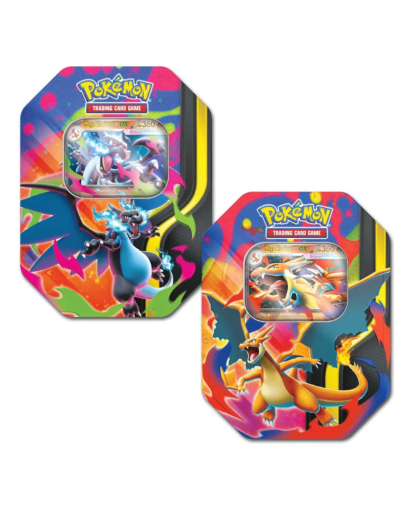 tin: Mega Evolutions: Mega Charizard X ex Tin Bundle