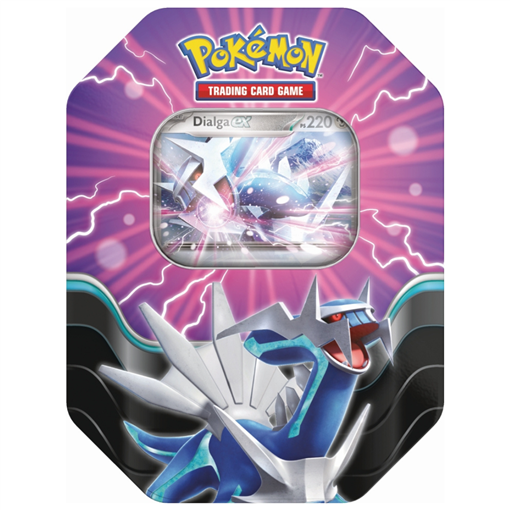 tin: Dialga ex - February 2025 Tin