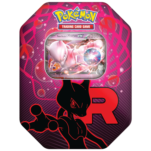 tin: Mewtwo ex del Team Rocket - Tin
