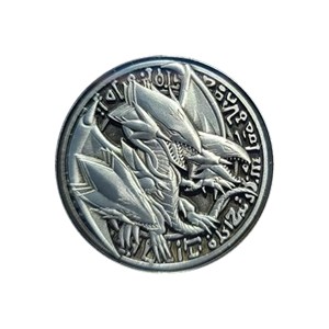 collectibles: Drago Occhi Blu Finale - Moneta d'Argento