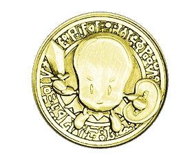 collectibles: Jerry Uomo Fagiolo - Moneta d'Oro