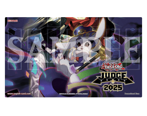 playmat-yugioh: Playmat Yu-Gi-Oh! Judge 2025 Silhouhatte Rabbit
