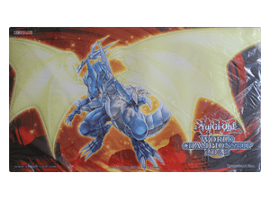 playmat-yugioh: Playmat Yu-Gi-Oh! WCS 2025 Win-A-Mat Blue-Eyes Tyrant Dragon