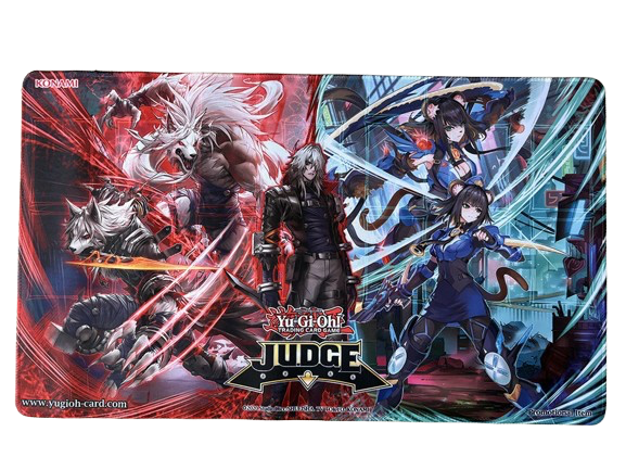 playmat-yugioh: Playmat Yu-Gi-Oh! Judge 2025 WK9 Lupis + Werewolf