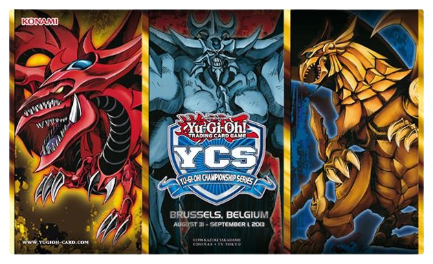playmat-yugioh: Playmat Yu-Gi-Oh! YCS 2013 Brussels