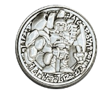 Golem-Ingranaggio Antico - Moneta d'Argento