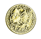 Uomo Alato della Fiamma EROE Elementale - Moneta d'Oro