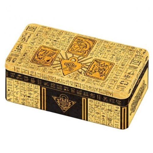 scatole-porta-carte--yugioh: Yu-Gi-Oh! Tin 2022 - The Pharaoh's God card holder box (Empty)