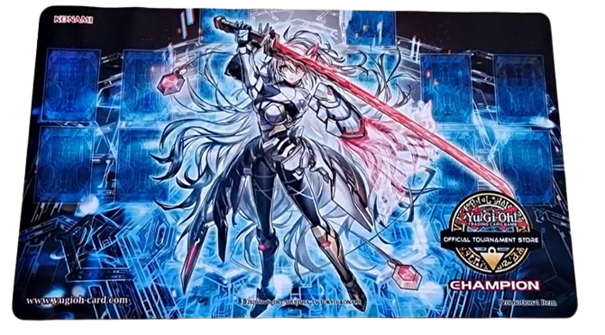 playmat-yugioh: Playmat Yu-Gi-Oh! OTS 2025 Champion Sky Striker Ace = Zero