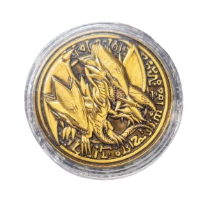 collectibles: Drago Occhi Blu Finale - Moneta d'Oro