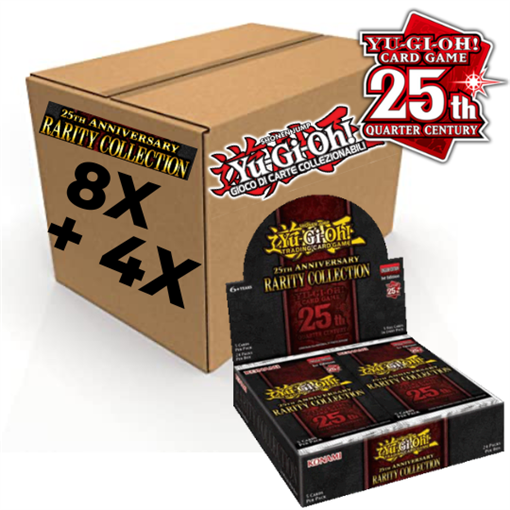 Yu-Gi-Oh! 25° Anniversario Collezione Rarità 1ª Edizione - Busta Con 5 Carte In Italiano, Gioco Di Carte Collezionabili