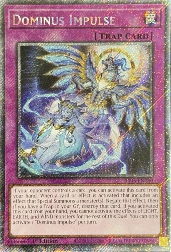 Impulso Dominus (V.4 - Platinum Secret Rare)
