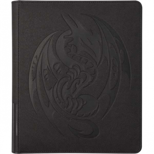 album-e-raccoglitori-ad-anelli: Album Portfolio 9 Tasche - Codex 360 - Iron Grey - Dragon Shield