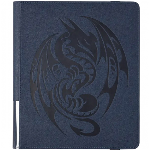album-e-raccoglitori-ad-anelli: Dragon Shield Album Portfolio 9 Pocket Codex 360 Midnight Blue