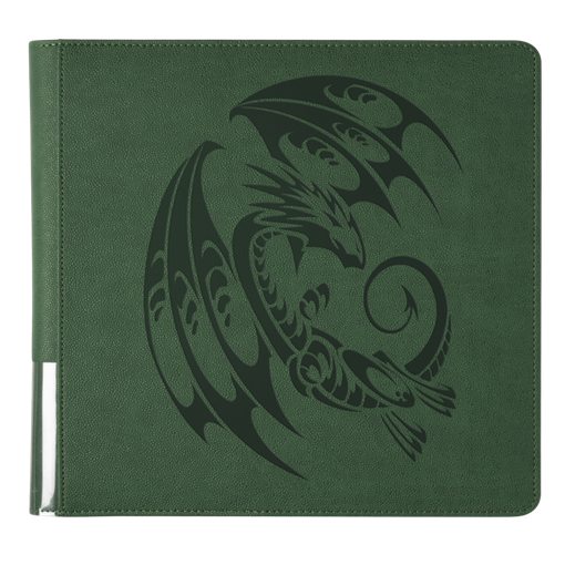 album-e-raccoglitori-ad-anelli: Album Portfolio 12 Tasche - Codex 576 - Forest Green - Dragon Shield
