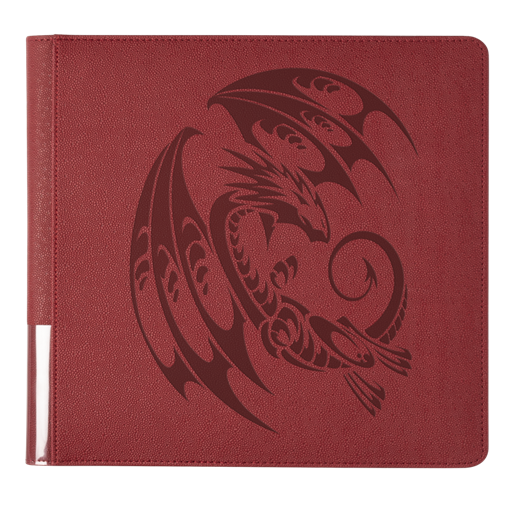 album-e-raccoglitori-ad-anelli: Dragon Shield Album Portfolio 12 Tasche Codex 576 Blood Red