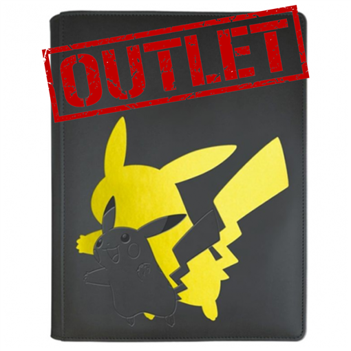 album-e-raccoglitori-ad-anelli: Album 12 Tasche con Zip - Pro Binder - Elite Series Pikachu - Ultra Pro
