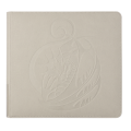 Dragon Shield Album ad Anelli 12 Tasche con chiusura a Zip Zipster XL Ashen White