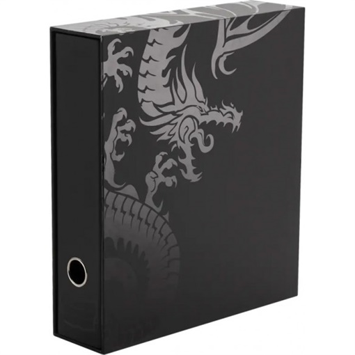 album-e-raccoglitori-ad-anelli: Dragon Shield Raccoglitore con cofanetto Nero