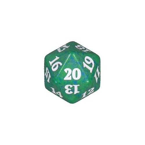 dadi-mtg: Dado D20 - Game Night 2019 - Verde