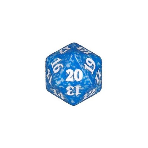 dadi-mtg: Dice D20 - Game Night 2019 - Blue