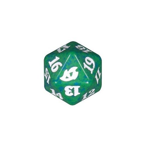 dadi-mtg: Dado D20 Ikoria: Terra dei Behemoths - Verde