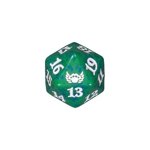 dadi-mtg: Dado D20 Strade di Nuova Capenna - Verde