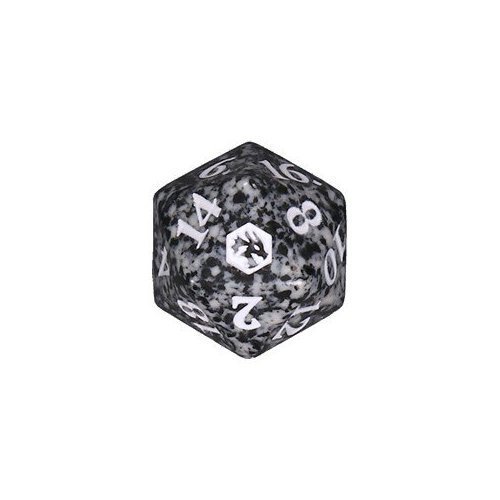 dadi-mtg: Dado D20 Avventure nei Forgotten Realms - Nero