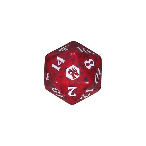 dadi-mtg: Dado D20 Avventure nei Forgotten Realms - Rosso