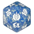 Dado D20 Mirrodin Assediato - Blu