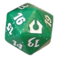 Dado D20 Ritorno a Ravnica - Verde