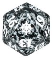 Dado D20 Ixalan - Nero