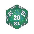 Dado D20 - Game Night 2019 - Verde