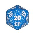 Dado D20 - Game Night 2019 - Blu