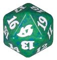 Dado D20 Ikoria: Terra dei Behemoths - Verde