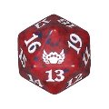 Dado D20 Strade di Nuova Capenna - Rosso