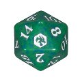 Dado D20 Avventure nei Forgotten Realms - Verde