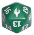 Dado D20 - Duel Decks: Zendikar vs. Eldrazi - Verde