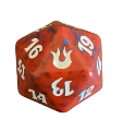 Dado D20 Figli degli Dei Rosso