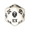 Dado D20 Dominaria - Bianco