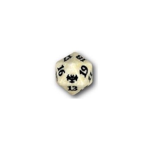 dadi-mtg: Dado D20 Innistrad: Promessa Cremisi - Bianco