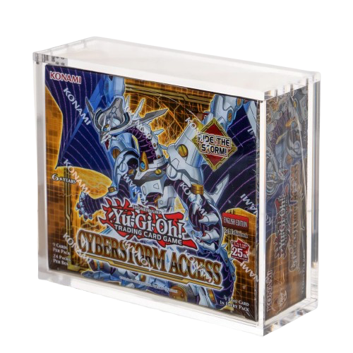 contenitori: Espositore in Acrilico per Booster da 24 Yu-Gi-Oh! The Acrylic Box