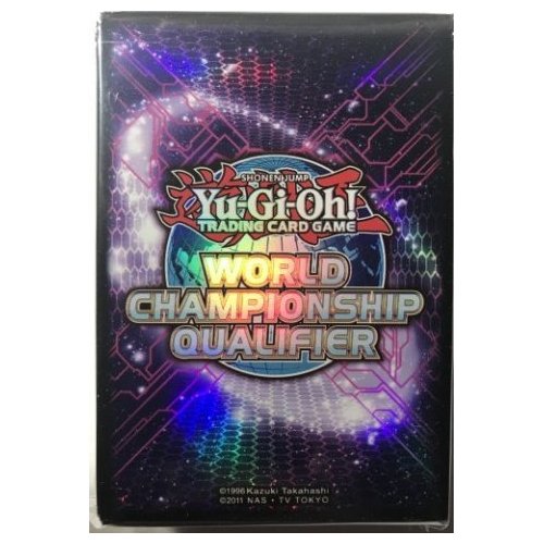 buste-protettive-di-yugioh: 80 Bustine Small - World Championship Qualifier 2014 - Viola