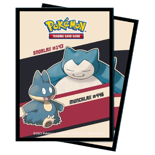 buste-protettive-di-pokmon: Pokémon Bustine Protettive - Snorlax e Muchlax - Ultra Pro