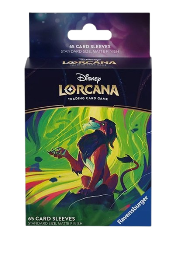 buste-protettive-per-lorcana: Lorcana Bustine Protettive Matte Scar Leone Vendicativo