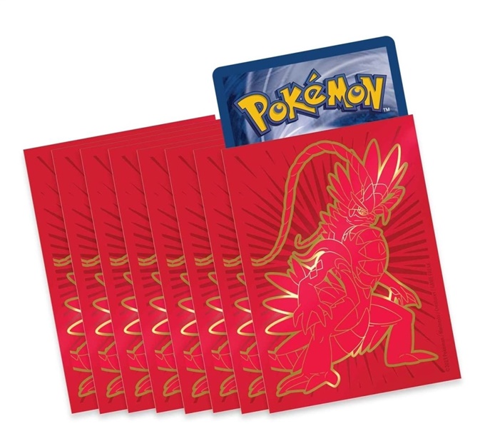 buste-protettive-di-pokmon: Pokémon Bustine Protettive Scarlatto e Violetto Koraidon